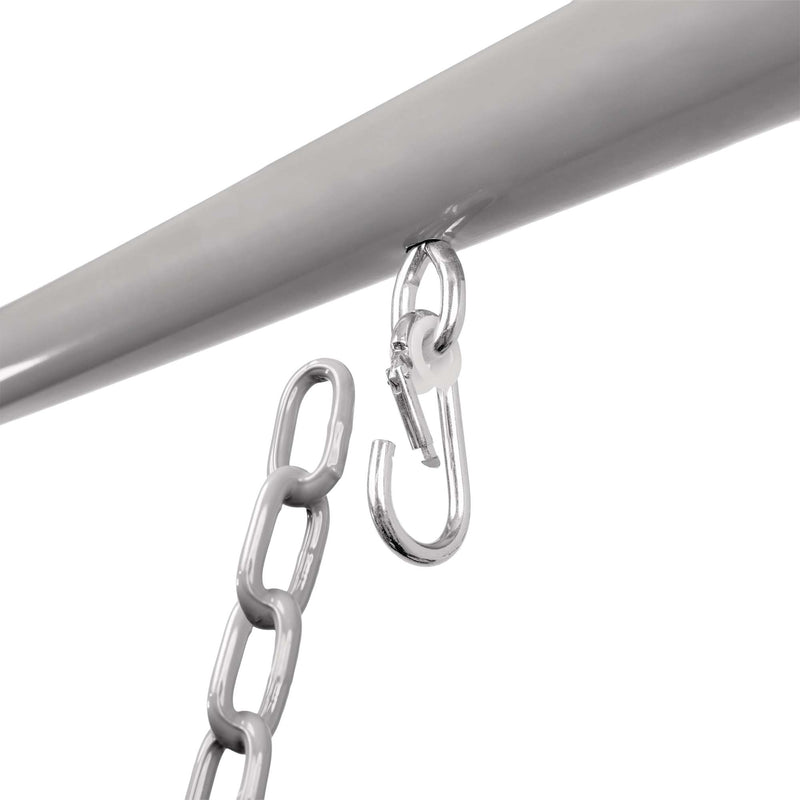 Intex Altalena con Dondolo Nido Ottagonale, Acciaio, Grigio, 201x235x200 cm