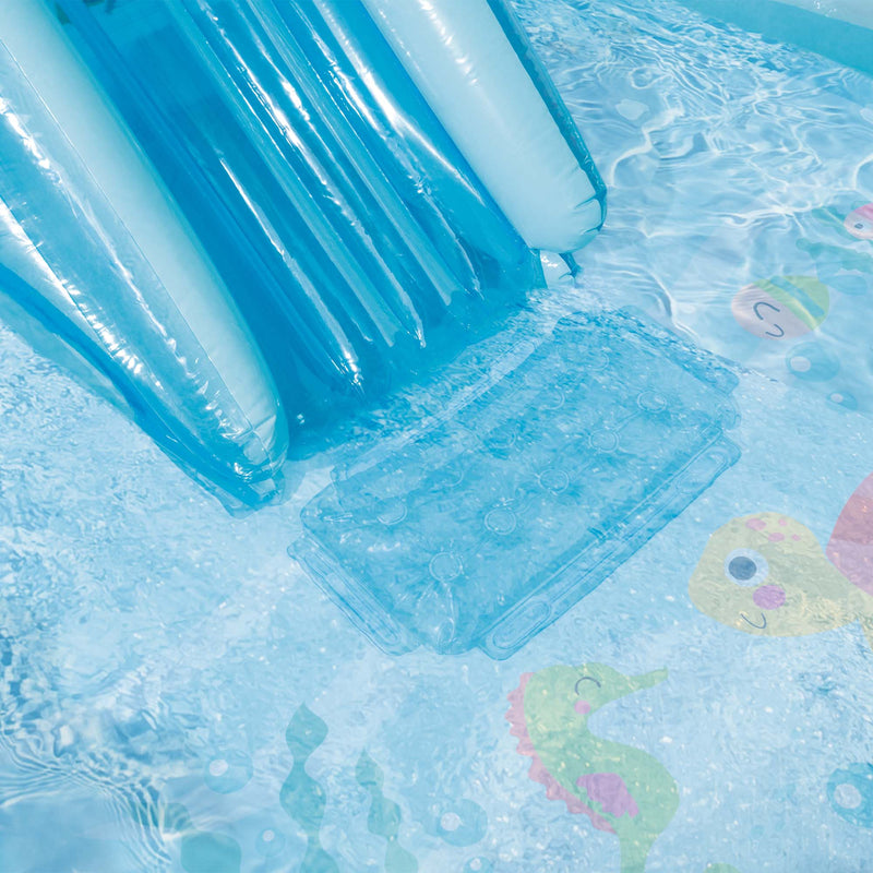 Intex Play Center Under The Sea Piscina Gonfiabile, con Palline, PVC, Multicolore, 310x193x71 cm