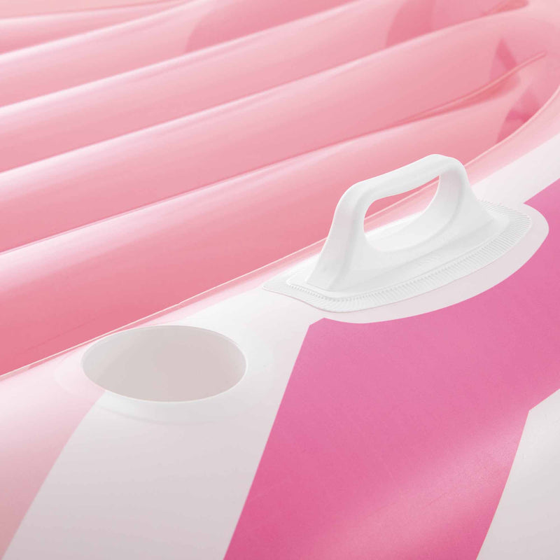Intex Materassino Gonfiabile Mare Canotto Rosa, 244x119x97 cm