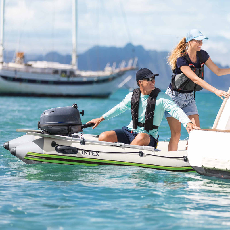 Intex 68395NP - Canotto Gommone Gonfiabile Mariner 260, 2 Posti, 259x155x41 cm
